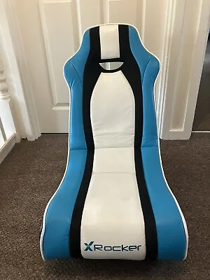 £32 • Buy Blue X Rocker Gaming Chair Fortnite Xbox PlayStation Autism Childrenkids Sensory