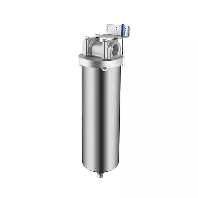 Amwater NSF/ANSI 42 Certification Stainless Steel Filter Housing For 10 / 20 ... • $131.31