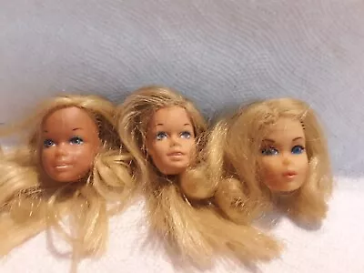 Vintage Barbie Heads Lot Of 3 • $24.99