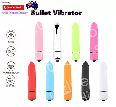 Bullet Vibrator Discreet Massager Wand G Spot Dildo Vibe Clit Stimulator Sex Toy • $6.95