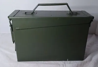Metal Gun Ammo Can  Military Steel Box Ammo Storage.Lunch Box. • $9