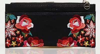 Desigual Women's Embroidery Fax-Leather Wallet BNWT • $55