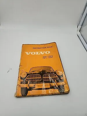 Instruction Book Volvo  121/122 • $107.50