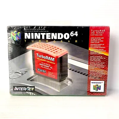 Nintendo 64 N64 Turbo Ram Expansion Pack - Brand New Sealed - Free Postage • $298.88