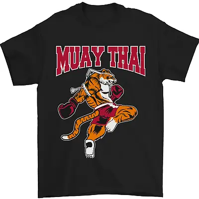 Muay Thai Tiger MMA Mixed Martial Arts Mens T-Shirt 100% Cotton • £7.99