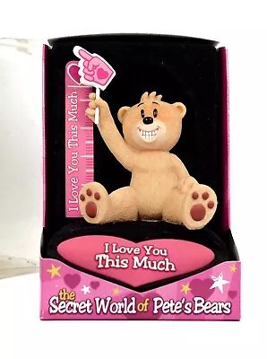 Bad Taste Bears- I Love You This Much -Funny Collectible BTB Figurine Retired • $44.95