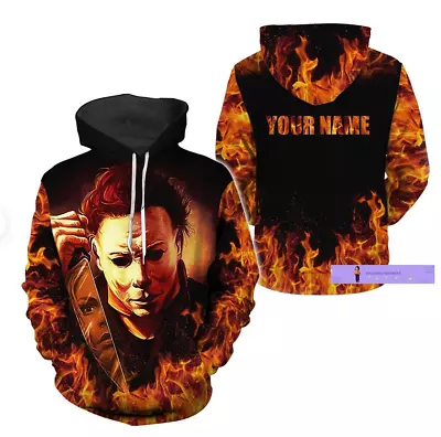 Michael Myers 3D HOODIE The Mother Day Gift US Size Christmas Gift Halloween • $21.84