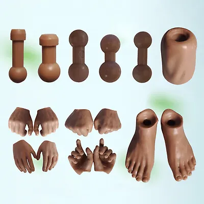 £5.30 • Buy Nude Male / Female 1/6 Scale Action Figure Body Pair Of Feet Neck Connector