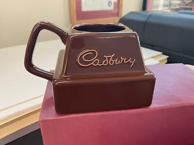 £10 • Buy Vintage Cadbury’s  Chocolate Chunk Mug Retro Cup Dairy Milk Hot Choc Original