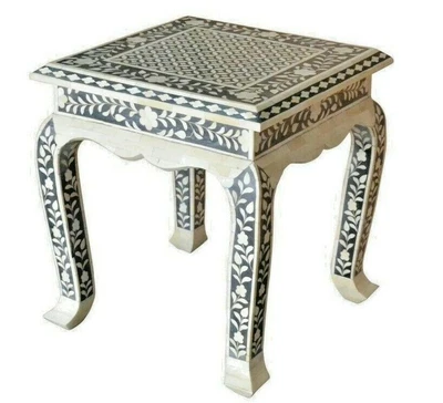 Indian Handmade Bone Inlay Coffee Table / Center Table • $1338.03
