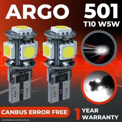 Fits Ford Grand C-Max 2010-2019 Xenon Super White Upgrade Led Side Light Bulbs • £4.79