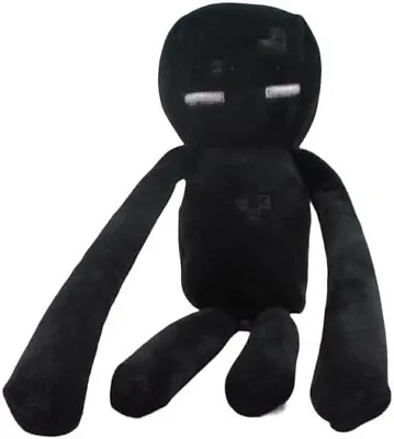 Minecraft Mojang Enderman Stuffed Doll Plush 10  Black Soft Stuffed Toy 2014 • $14.99