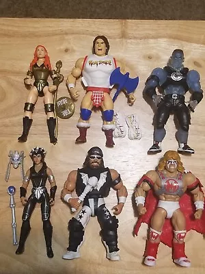 Masters Of The WWE Universe Lot Of 6 Action Figures Macho Man Ultimate... • $70