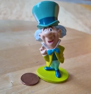 Disney Store Mad Hatter Alice In Wonderland 4” PVC Figure Cake Topper Figurine • £9.99