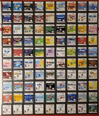 Lot Of Nintendo DS Games Pick + Choose - Cartridge ONLY - T + W *Updated 3/27* • $4.95