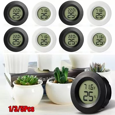 $6.13 • Buy Mini Digital LCD Indoor Room Thermometer Hygrometer Temperature Humidit Meter