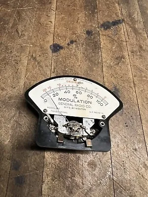 Weston Elec Instrument Decibels Meter Gauge % Modulation General Radio 891 Parts • $29.99