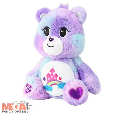 £14.99 • Buy Official 35cm 40th Anniversary Care A Lot Bear Boxed Collectible Kids Soft Toy 