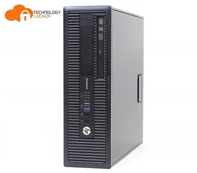 HP ProDesk 600 G1 SFF Desktop PC Intel Core I7-4790 16GB RAM 256GB SSD Win 10 • $220.15
