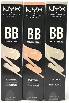 NYX BB Cream Beauty Balm Sealed 1.0 Fl Oz Each YOU CHOOSE COLOR Discontinued HTF • $16.99
