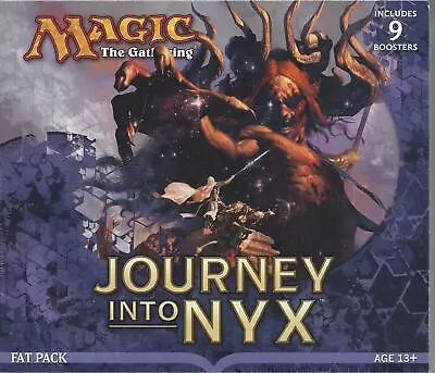 MTG Journey Into Nyx FAT PACK / BUNDLE Sealed Case Magic The Gathering  • $239.96