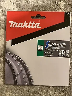 Makita Skill Saw Blade 165mmx20mm B-33021 56X Teeth • £30