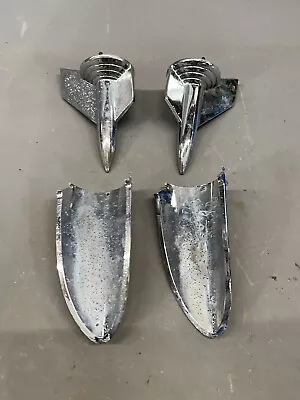 1957 Chevy BelAir Hood Rocket Molding Airplane 150 210 Delray Trim Nomad Emblems • $96.57