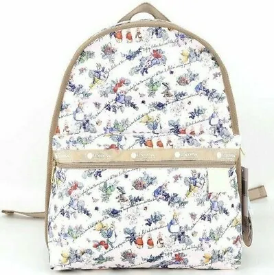 LeSportsac Peter Rabbit Fruits Garden K863 Rucksack Basic Bag Backpack Purse • $89.99