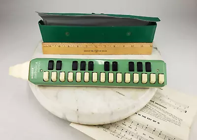 Vintage Hohner Melodica Soprano Musical Instrument Germany Mouthpiece - Keyboard • $49.95