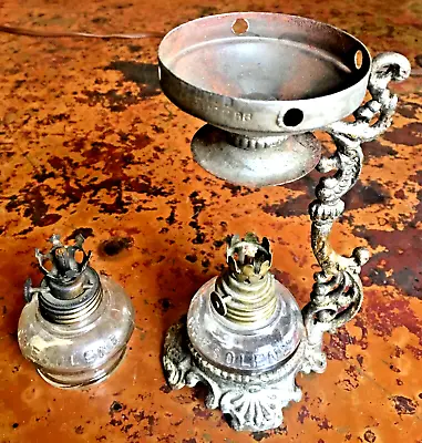 Antique Vapo Cresolene Kerosene Miniature Vaporizer Oil Lamp PARTS • $55