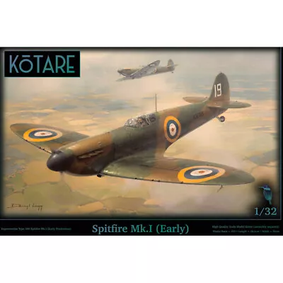 Kotare 32004 Spitfire Mk.1 Early 1:32 Model Kit • £79.95