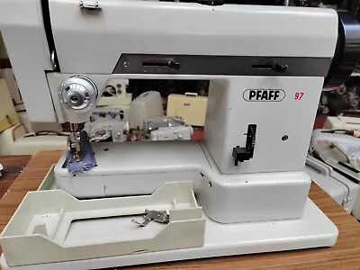 PFAFF 97 Sewing Machine  Free Arm For Upholstery And Leather Semi Industrial • £185