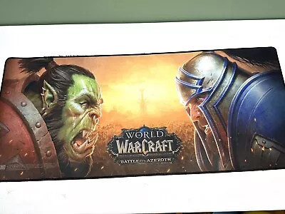 2018 World Of Warcraft: Battle For Azeroth Gaming Desk Mat Mousepad XXL OFFICIAL • $35