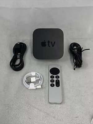 Apple TV 32GB 4K HD Media Streamer - (A1842) With Silver Siri Remote • $104.99