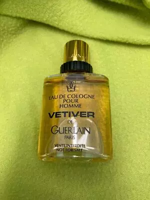 Vetiver Guerlain Paris Eau De Cologne 1 Fl Oz Sealed Splash Sample Vtg Formula • $64.95