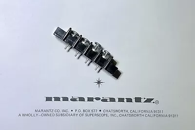 NOS Replacement Marantz Speaker Terminal Block For Amplifier Models 240 250 Etc • $29