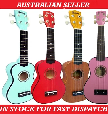 $39.99 • Buy 21 Inch Ukulele Concert Soprano Agathis Ukelele 4 Strings For Beginner Gift Box