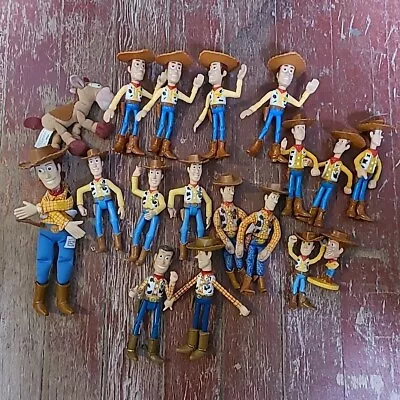 Disney Pixar Toy Story McDonalds Figures Lot Of 18 Woody Toys  • $50