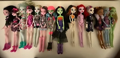 Monster High Doll Lot Of 14 Dolls USED • $41