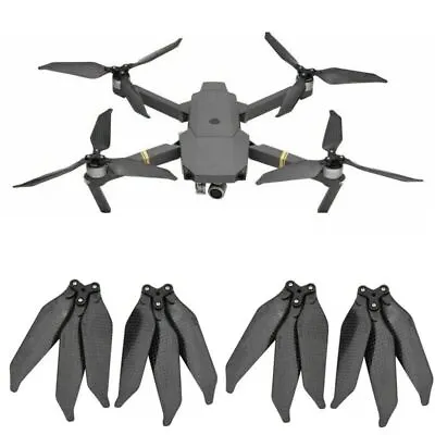 $32.19 • Buy 4Pcs Carbon Fiber 8331 CW CCW 3-Blade Foldable Propeller For DJI Mavic Pro Drone