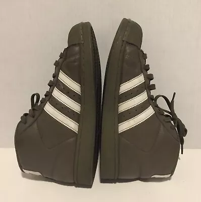 £39.72 • Buy Adidas Pro Model Classic B-Ball Shell Toe Olive Green Boys 6.5 RARE