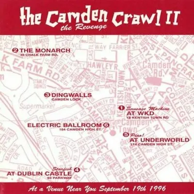 Various The Camden Crawl Ii The Revenge Cd 1996 Delgados Beth Orton Eska Jack • £9.98