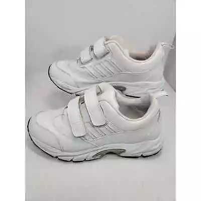 Qrew Men's Sneaker Size 11W (44862-02) Walker V-Strap White (Needs Insole) • $24.82