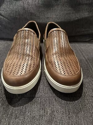 Ecco Men’s Shoes 43 US 9-9.5 Light Brown Slip On - Worn Twice • $10