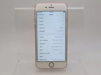 Verizon Apple IPhone 6S - 64GB - Carrier Unlocked (MKT22LL/A) • $25