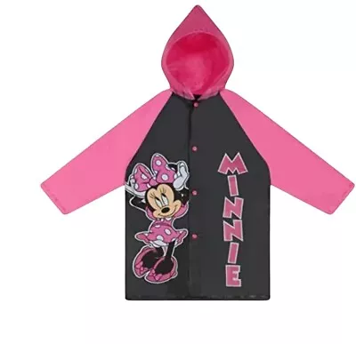 Disney Minnie Mouse Kid Raincoat Poncho For Girls Age 4-5 • $8.99