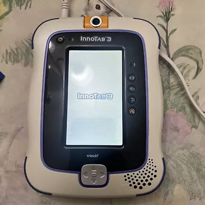 VTECH INNOTAB 3 KIDS TABLET WITH 2 GAMES Only Works When Plugged Into The Wall • $40