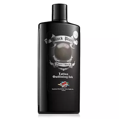 MOMs Millennium Tattoo Ink - Black Pearl - Outlining Ink - 12 Oz • $46.99