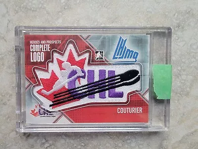 2013 ITG Sean Couturier 1/1 Heroes And Prospects Series Complete Logo • $175