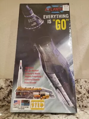 Atlantis Mercury Friendship Capsule & Atlas Booster EVERYTHING IS GO NASA Model • $60